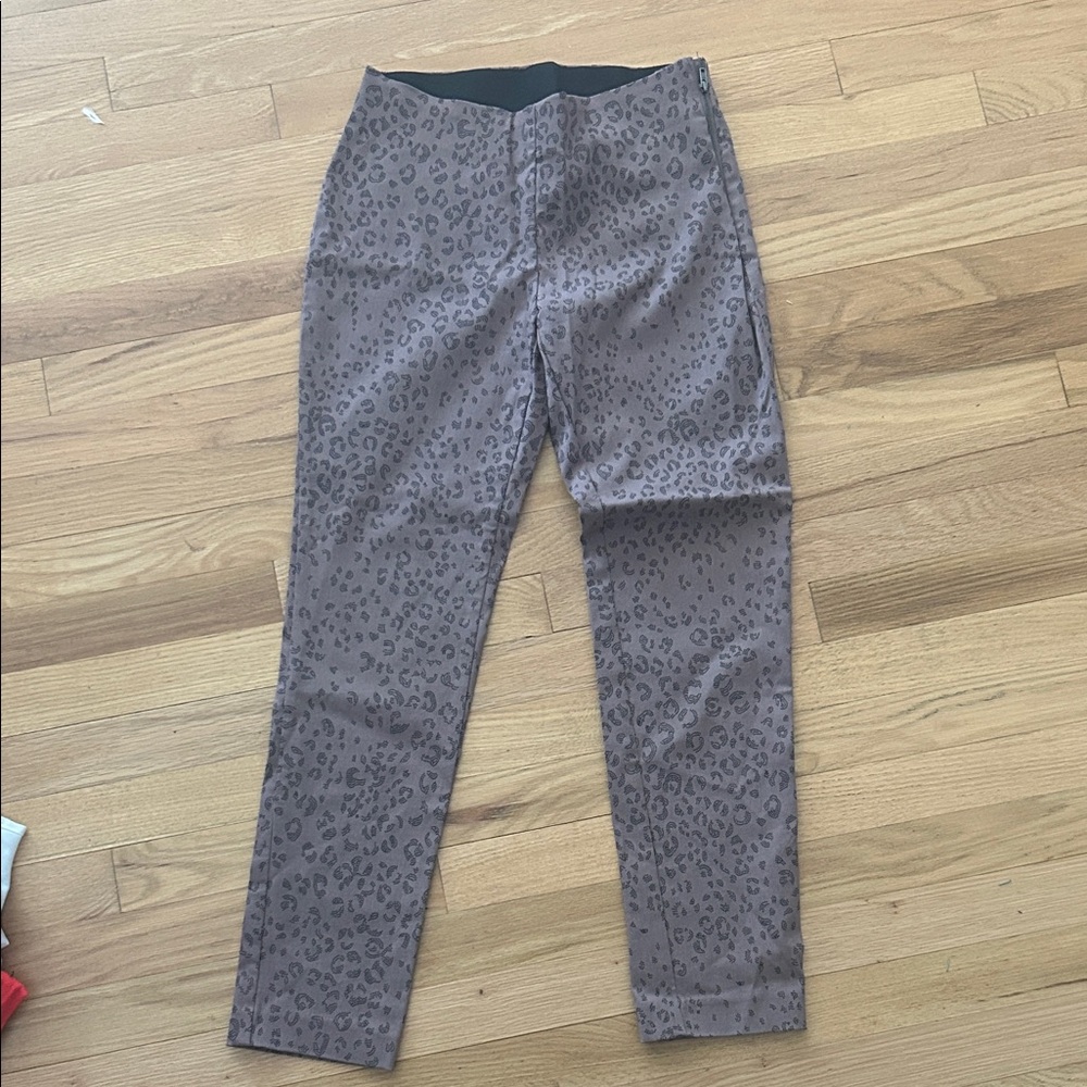 A new day Leopard Print Skinny Pants Slacks